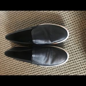 Vince Blair Perforated Leather Sneakers